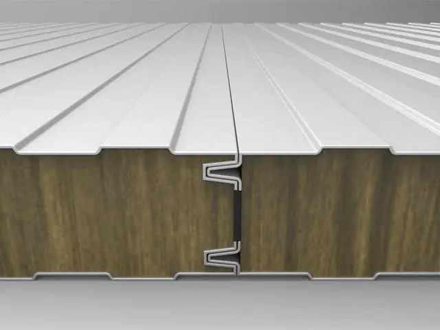 panel sandwich lana de roca